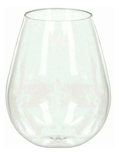 Clear Mini Stemless Wine Glasses | 10 Ct. Color Transparente