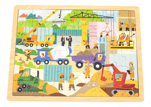 Puzzle 48 Piezas De Madera