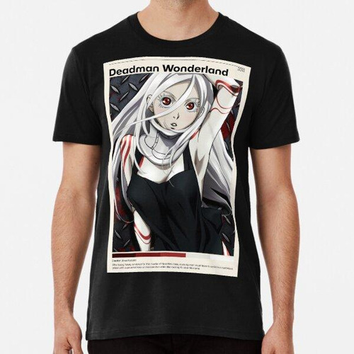 Remera Impresión De Póster De Deadman Wonderland Anime Póste