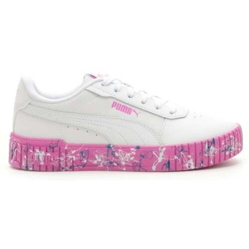 Tenis Puma Carina Splatter Jr 91405-01 Importacion Mariscal