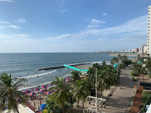 Imagen 3 de 19 de Venta Apartamento De 3 Alcobas Frente Al Mar Bocagrande