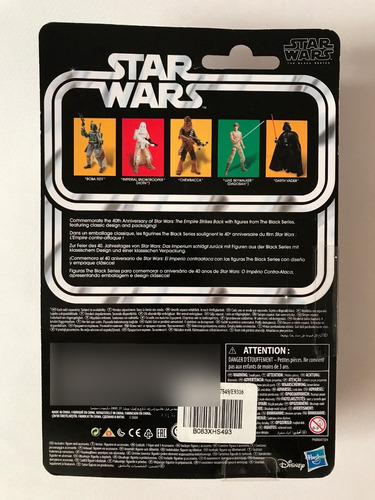 Darth Vader Star Wars Black Series Vintage Figura 6 Pulgadas (Usado)