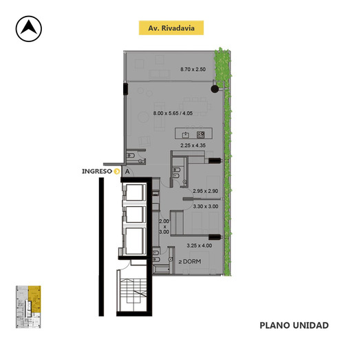 Departamento 3 Dormitorios En Venta - Pichincha, Rosario