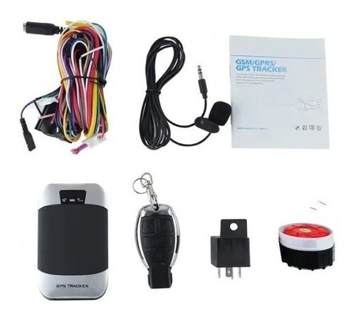 3 Alarmas Gps, Inmovilizador Moto Kit Control, Sirena Y Chip