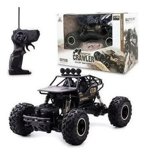 Carro Teledirigido 4x4 Rock Crawler Off Road 1:16 4ch