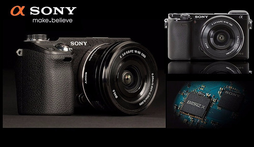 Camara Sony Alpha A6000 Lente 16-50mm + Memoria Sd 16gb (c)