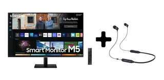 Monitor Samsung M5 32 Smart Tv Hdr10 + Audifonos Bt A80c