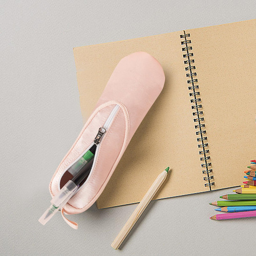 Estuche Para Lápices Con Forma De Zapato De Ballet, Bolsa