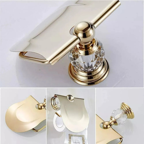 - Soporte Para Toallas Dopel Hygienic Paper Gold Con 2