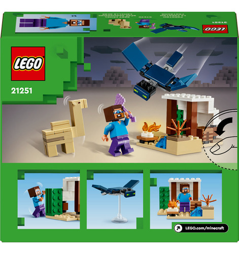 Lego® Minecraft® La Expedición De Steve Al Desierto 21251 75