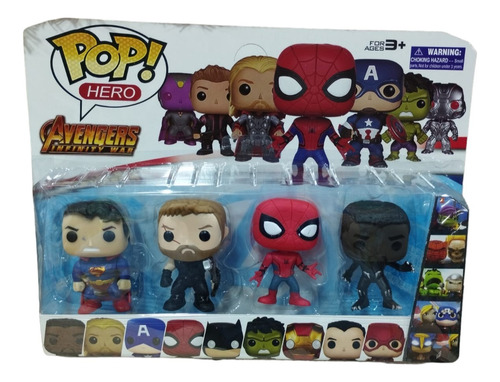 Pop Avengers Juguetes Super Héroes Precio Por Un #toyfeliz