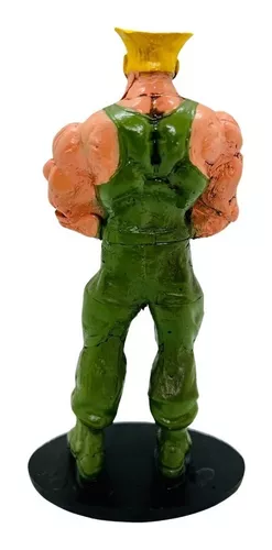 Guile Street Fighter Boneco Colecionável Resina