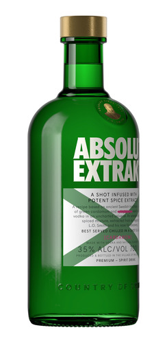 Imagen 2 de 5 de Absolut Extrakt Vodka 700 Ml