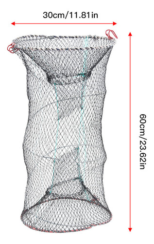 Trampa De Pesca Portátil Plegable, Cebo Para Camarones, Cang