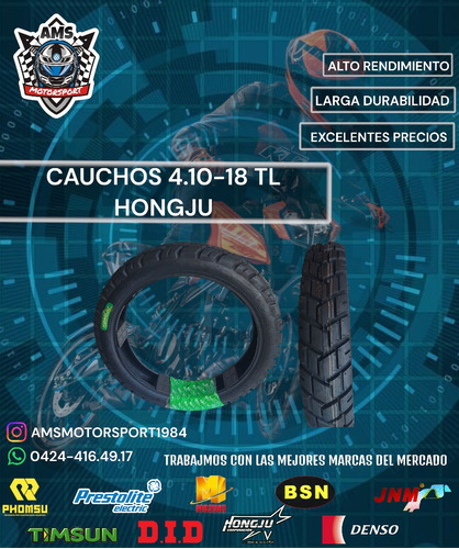 Cauchos 4.10-18 Tl Hongju