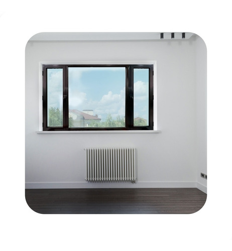 Ventana Modena Patagonica Doble Negra 4mm 240x150 Lebaux