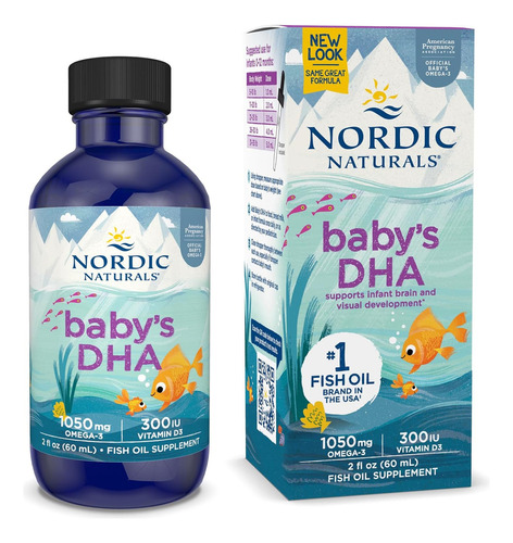 Nordic Naturals Baby´s Dha 1050 Omega3 Y Vitamina D3