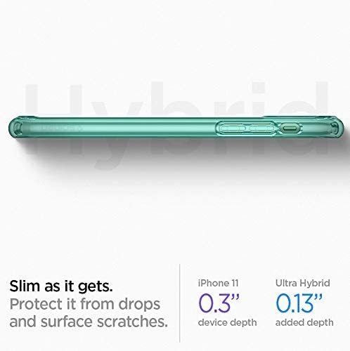 Imagen 6 de 9 de Funda Spigen Para iPhone 11 Ultra Hybrid - Green