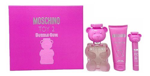 Set Moschino Toy 2 Bubble Gum Edt 100ml Minitalla Crema