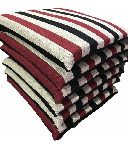Funda Para Almohadón De Silla Recorte Misma Tela Ambas Caras Criollo
