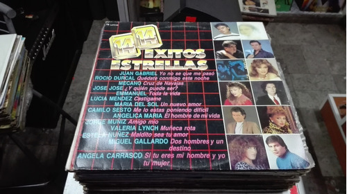 Lp 14 Exitos 14 Estrellas En Acetato,long Play