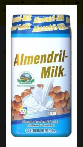 Leche De Almendras. Almendril Milk