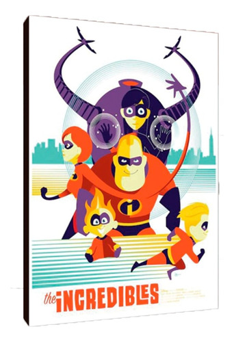 Cuadros Poster Disney Los Increibles S 15x20 (ies (5)