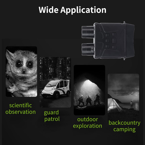 Liccx Gafas De Visión Nocturna, Binoculares Infrarrojos Digi
