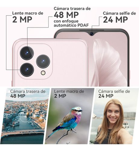 Cubot Celular Cubot P80 Dual Sim 512 Gb Global 8 Gb Ram Android 13
