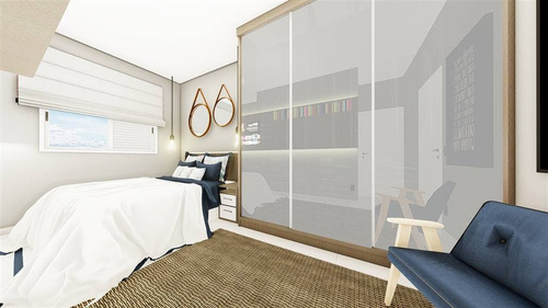 Imagem 8 de 15 de Apartamento, 1 Dorms Com 55.59 M² - Caiçara - Praia Grande - Ref.: Cg98 - Cg98