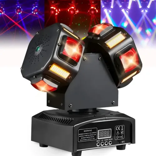 120w Cabeza Movil Led Dmx Luces Dj Laser Roboticas Escenario