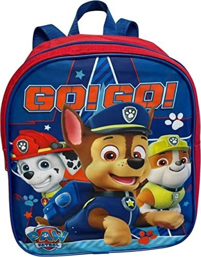 Minimochila Ruz Paw Patrol Para Niño Pequeño De 12 Pulgadas