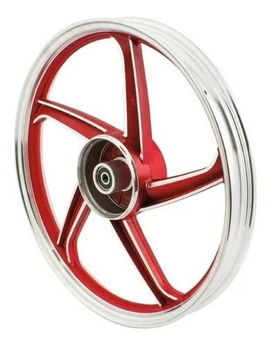 Rin Trasero Rojo Completo Italika St90, At110 