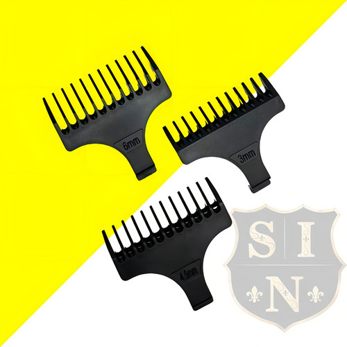 Máquina De Corte Cabelo Barbear Profissional Sem Fio Cor Preto 127/220V