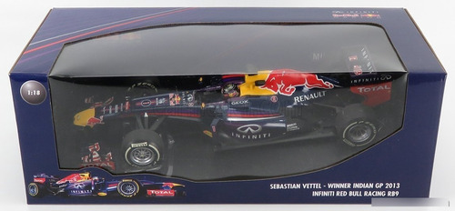 Red Bll Rb9 Vettel Campeon F1 2013 1/18 Minichamps