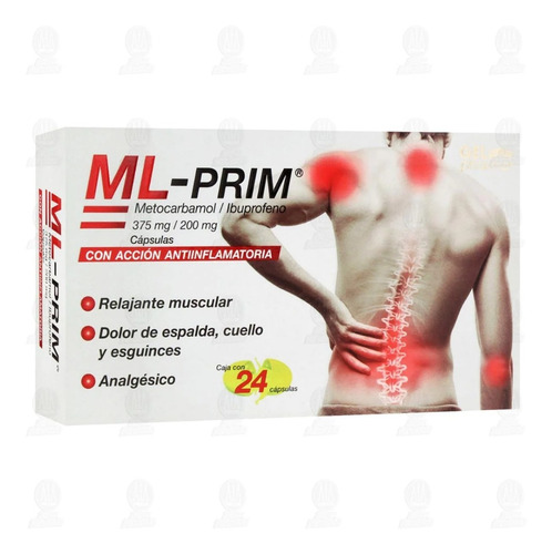 Ml-prim 12 Cápsulas 375/200mg