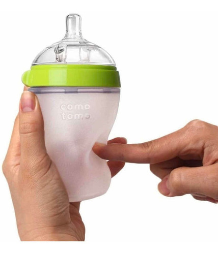 Mamadera Como Tomo 250 Ml Verde- Desde 3 Meses