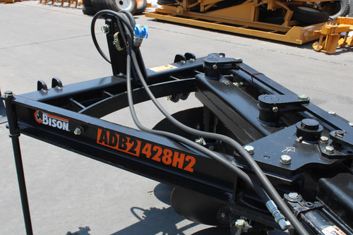 Arado Agricola P/ Tractor 4 Discos Hidraulico Marca Bison