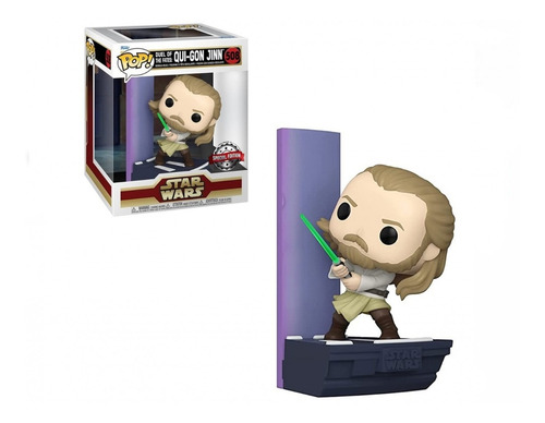 Funko Pop Star Wars Duel Of The Fates Qui-gon Jinn Exclusive