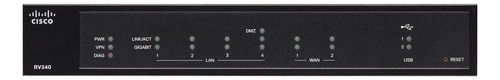 Roteador Cisco RV Series RV340 preto 100V/240V