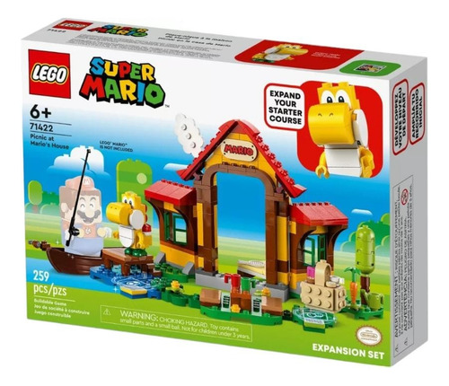 Kit Lego Super Mario Pícnic En Casa De Mario 71422 259 Pzas