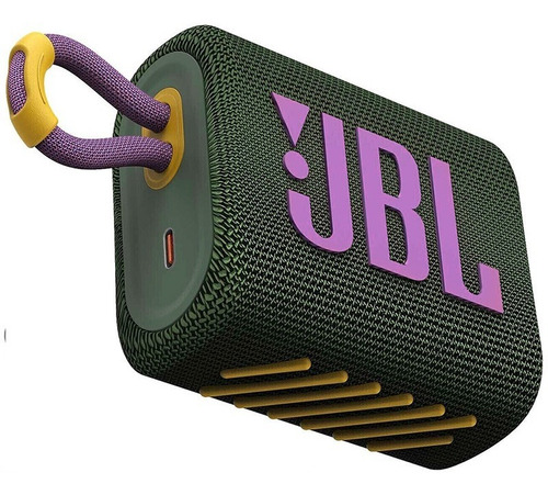 Imagen 1 de 10 de Jbl Go 3 Parlante Bluetooth Extra Bass Portatil Acuatico 