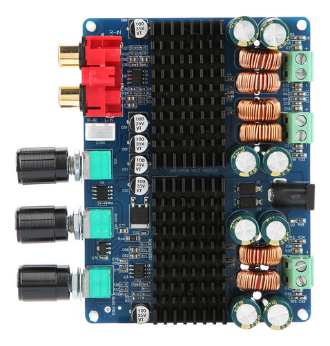 Placa Amplificadora Tpa3116 50w* 2+100w Subwoofer De 2,1 Can