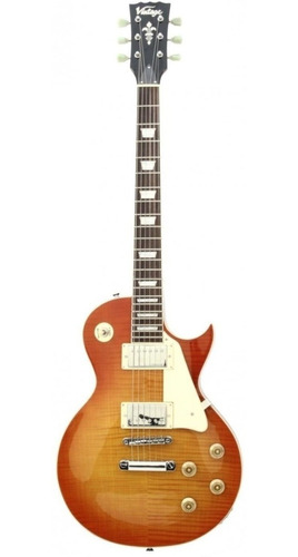 Guitarra Eléctrica Les Paul Vintage V100 Flame Honeyburst