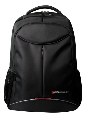 Mochila Swissmobility Tig-115bk Para Laptop 17  Negra