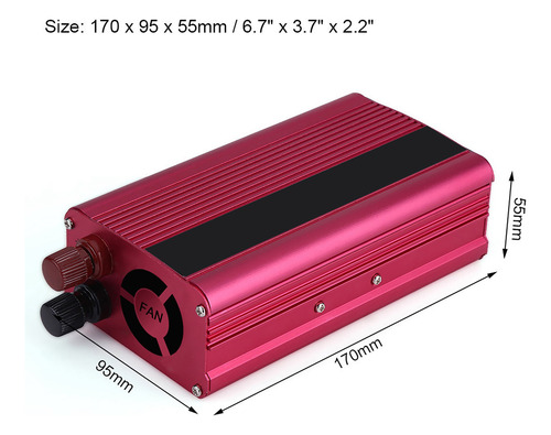 Inversor De Corriente De 12 V A 110 V, Convertidor De Coche