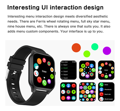 Hnreloj Inteligente Resistente Al Agua Ip67.. Reloj Inteligenttr