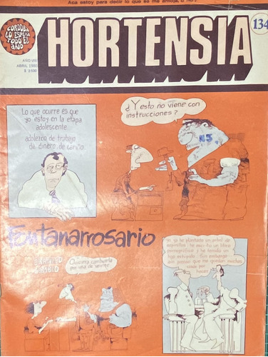 Hortensia, Humor Córdoba Argentina, Precio Unitario Ej4