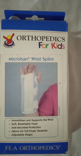  Microban Wrist Splint  Inmobilizador De Muñeca