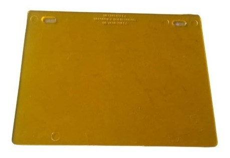 Acrilicos Amarillo Para Porta Placas Motos Universal 10 Unid